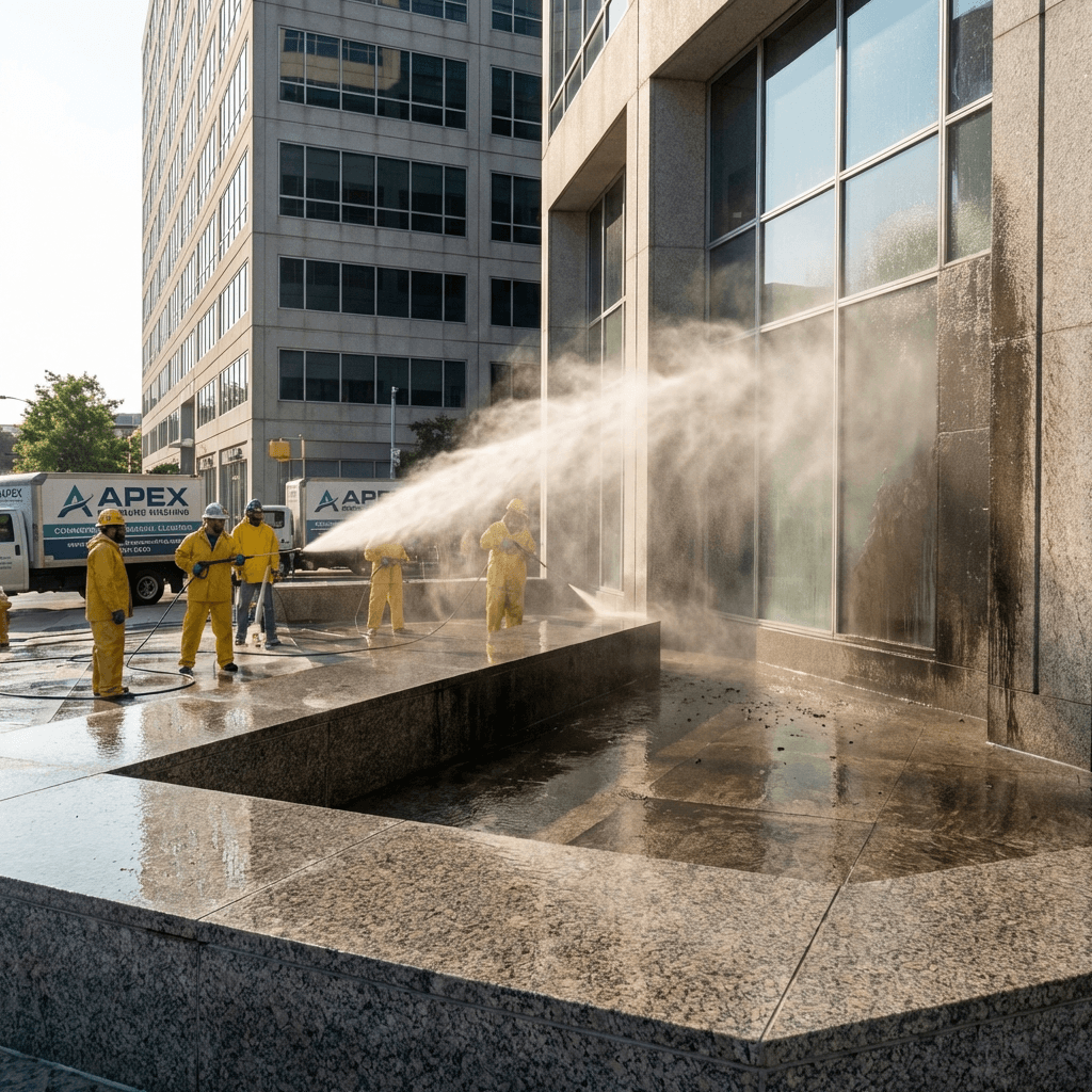 Boosting Curb Appeal: The Commercial Power Washing Guide